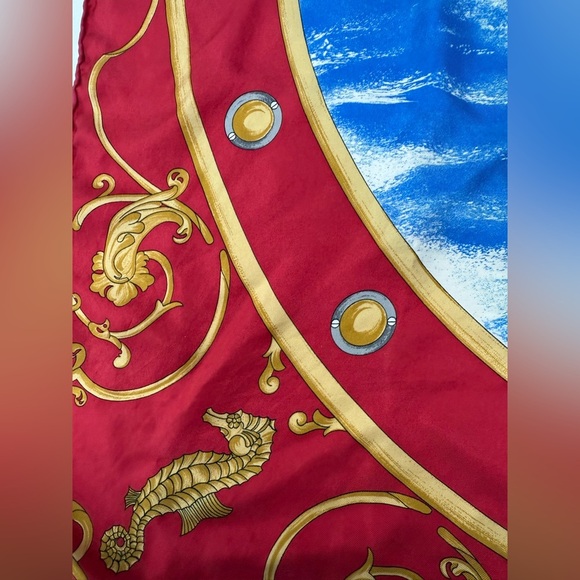 Vintage Revillon Silk Scarf: Paris - Picture 6 of 10